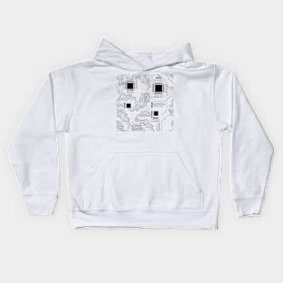 Microcircuit Kids Hoodie